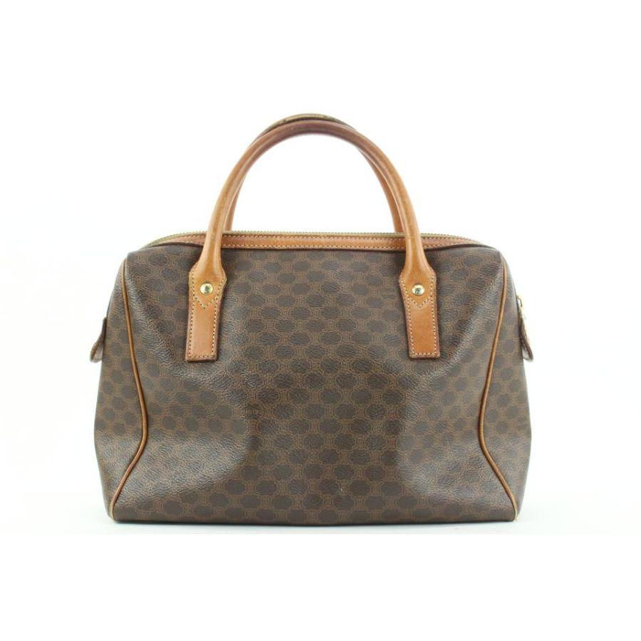 Céline Monogram Macadam Boston Bag 19cel121 1