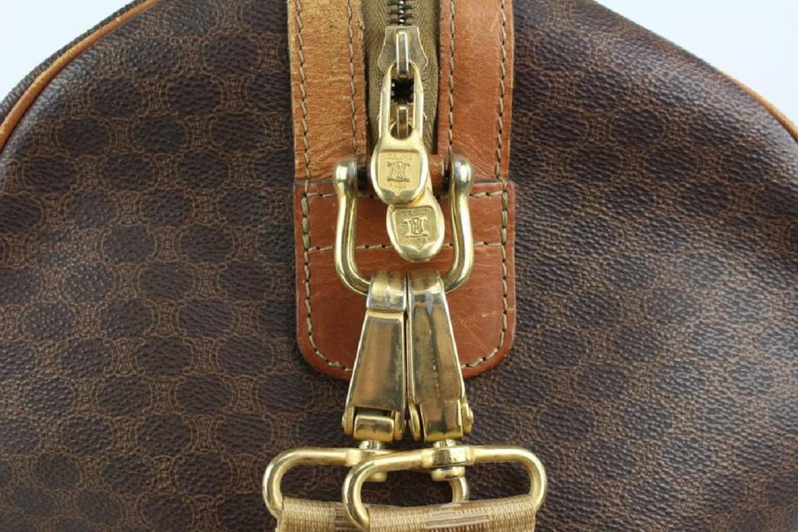 Céline Monogram Macadam Boston Duffle with Strap 5CE1020 7