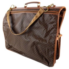 Céline Monogram Macadam Garment Travel Bag with Strap 17cel1229