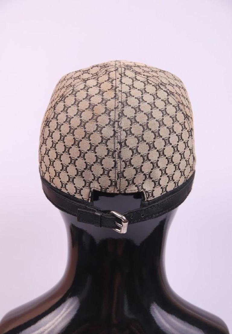 Women's or Men's Celine monogram macadam vintage cap For Sale