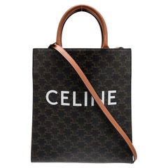 Celine Monogram Vertical Cabas Tote Bag Small