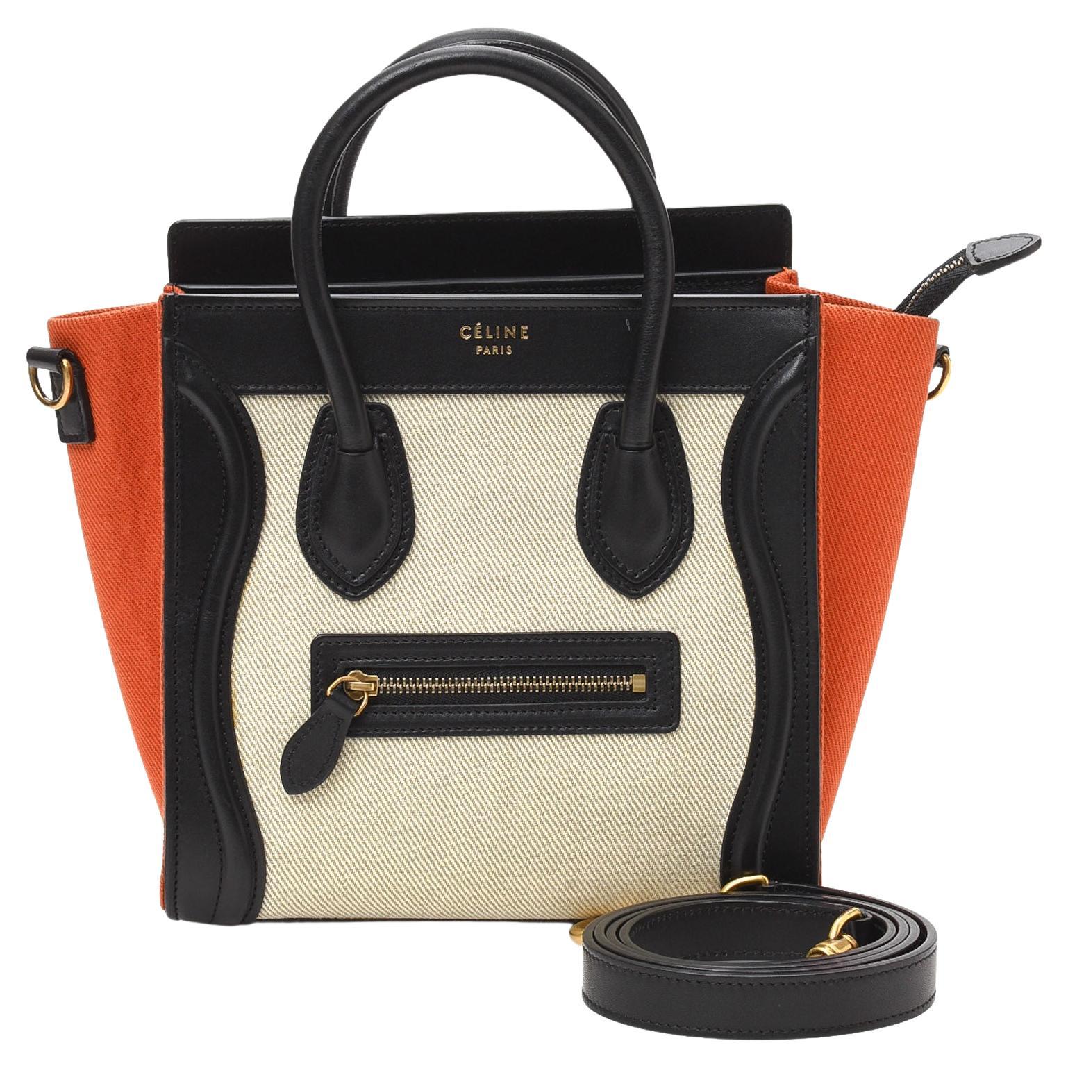 Céline Brown Monogram Boogie Bag For Sale at 1stDibs