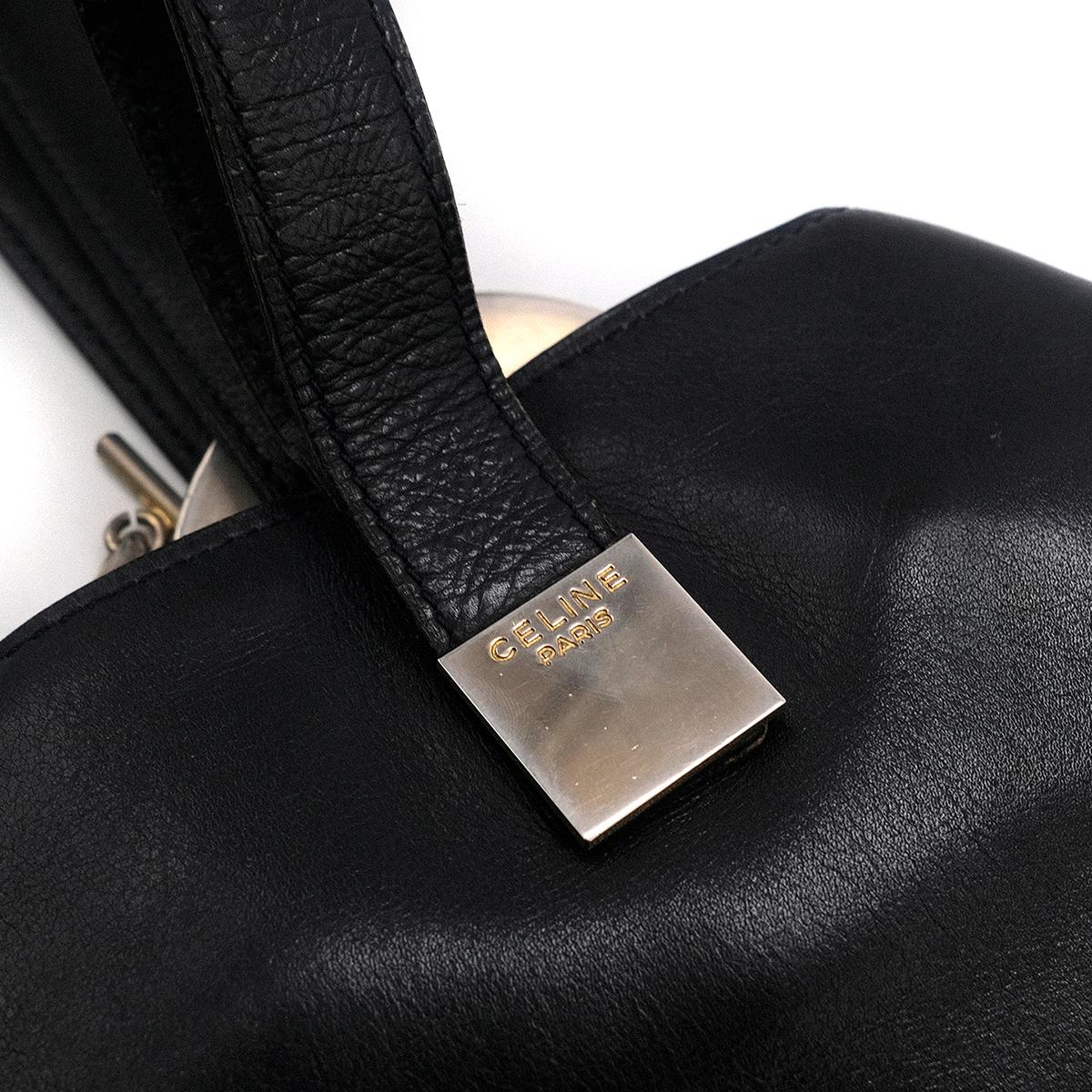 Celine Multi Colored Leather & Python Skin Bucket Bag 4
