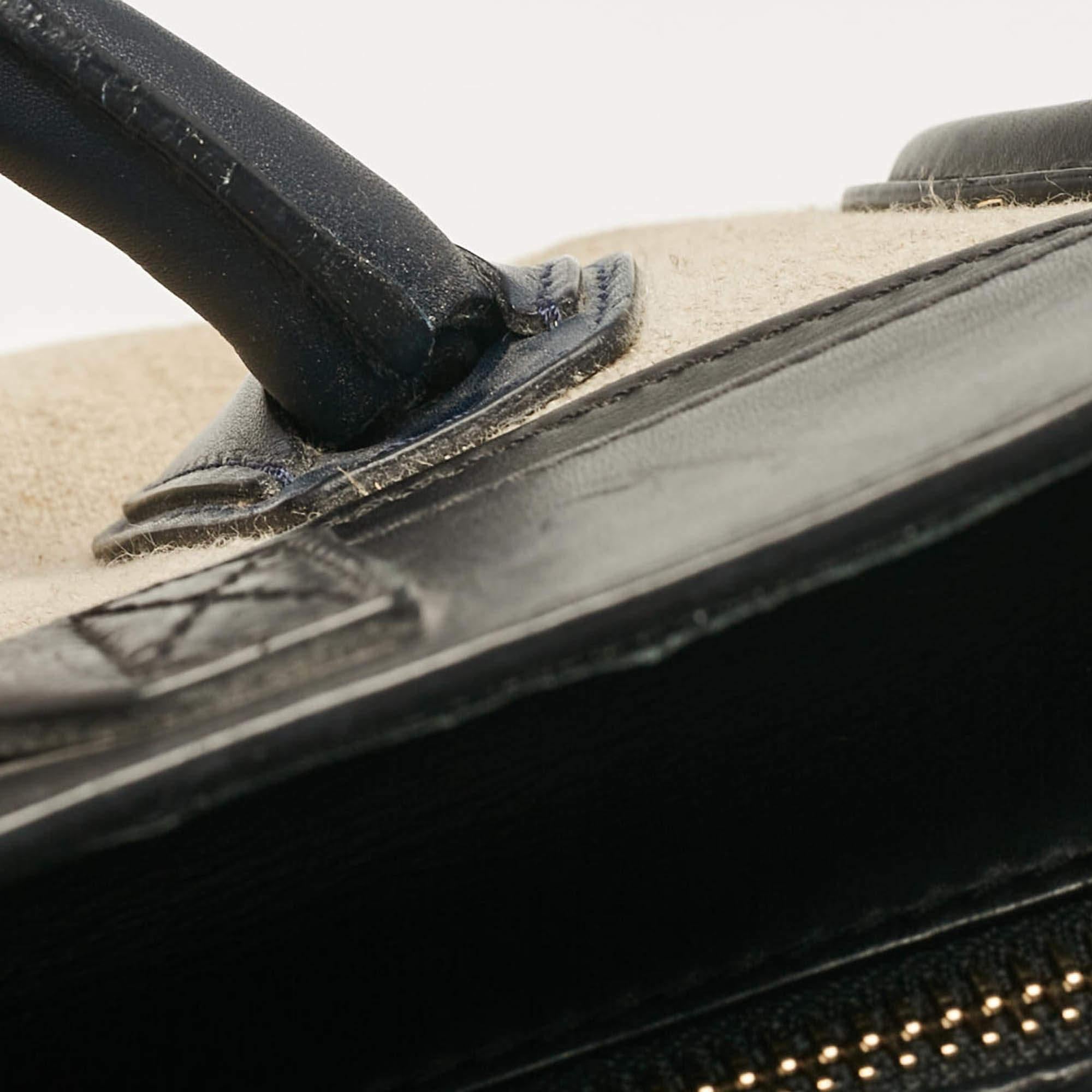 Celine Multicolor Canvas and Leather Mini Luggage Tote 2