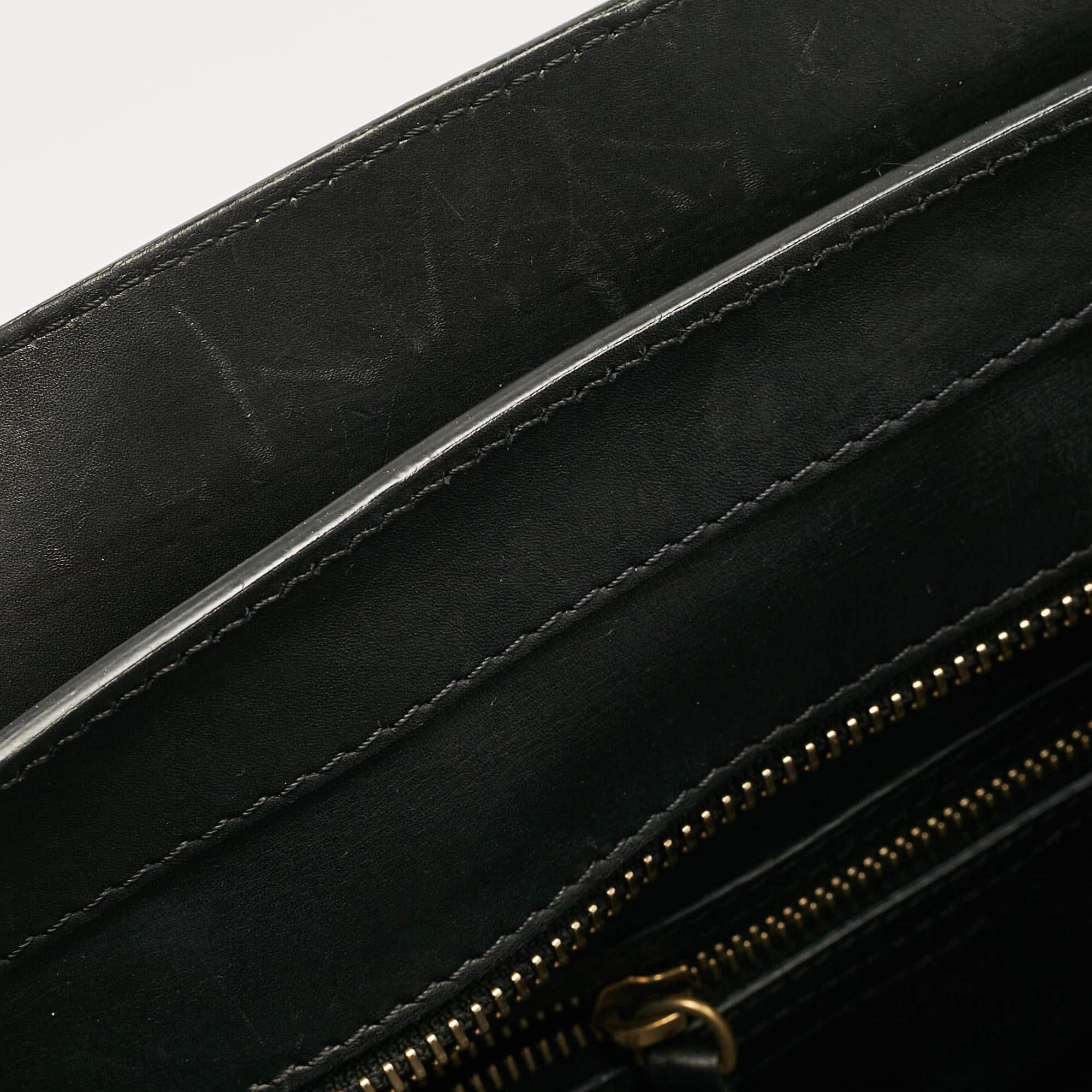 Celine Multicolor Canvas and Leather Mini Luggage Tote 4