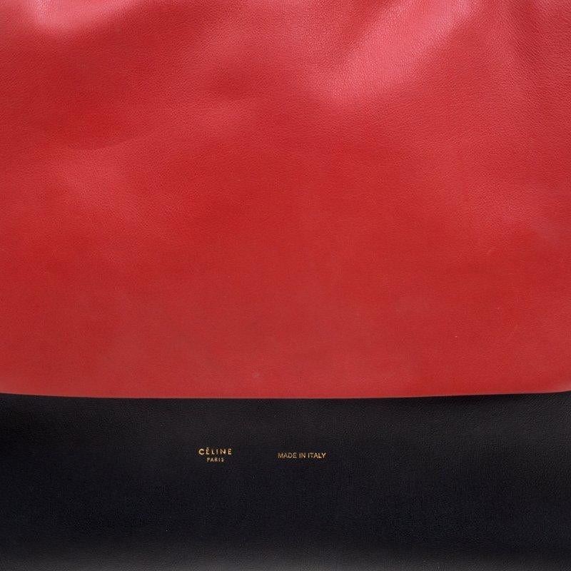 Celine Multicolor Leather All Soft Shoulder Bag In Good Condition In Dubai, Al Qouz 2