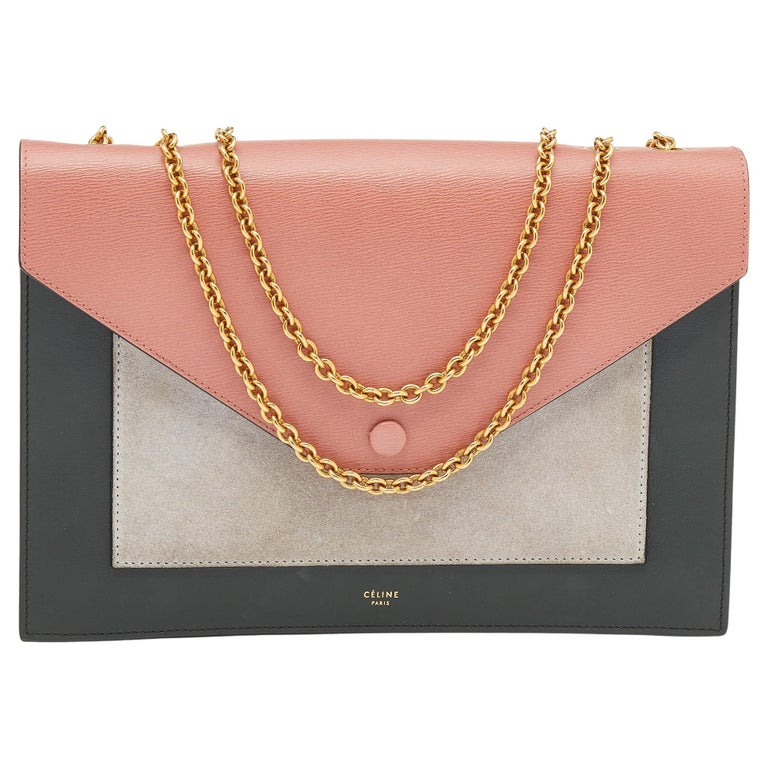 Celine Pocket Envelope Chain Bag L