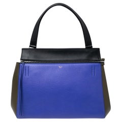 Celine - Sac en cuir multicolore à bord moyen