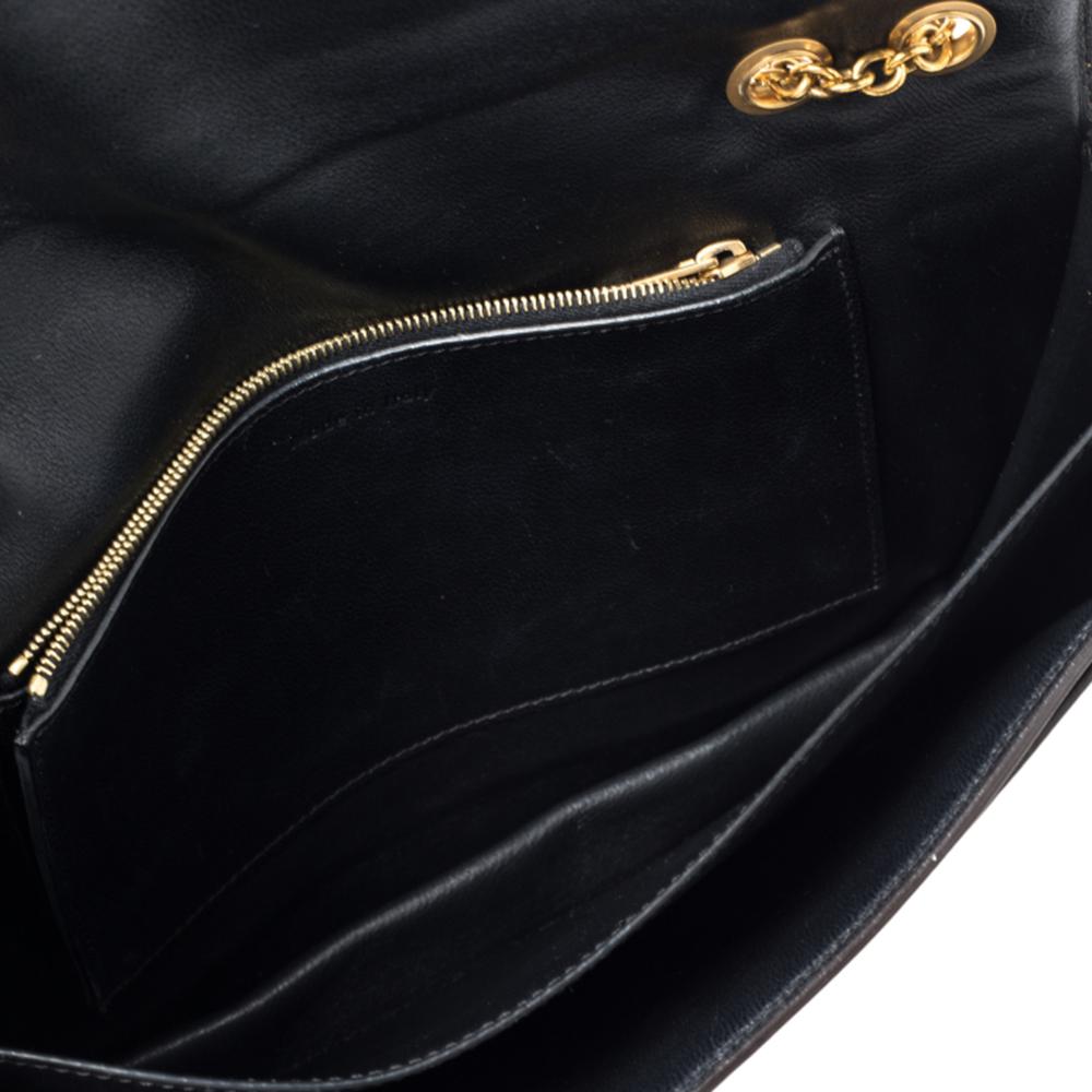 Women's Celine Multicolor Leather Pocket Envelope Shoulder Bag