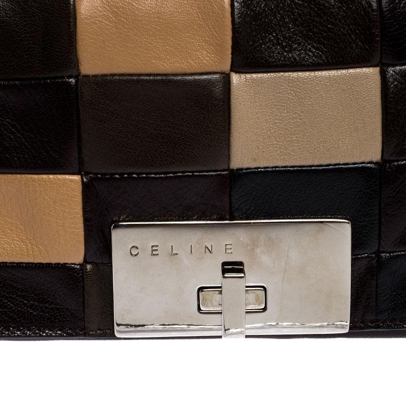 Celine Multicolor Leather Watch Me Dance Clutch Bag 1