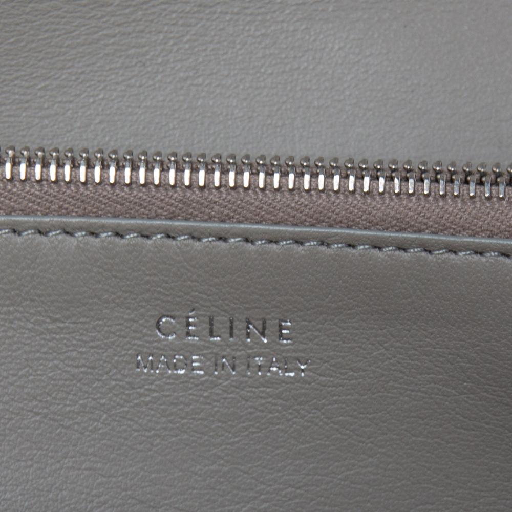 Celine Mustard Leather Multifunction Flap Wallet 2