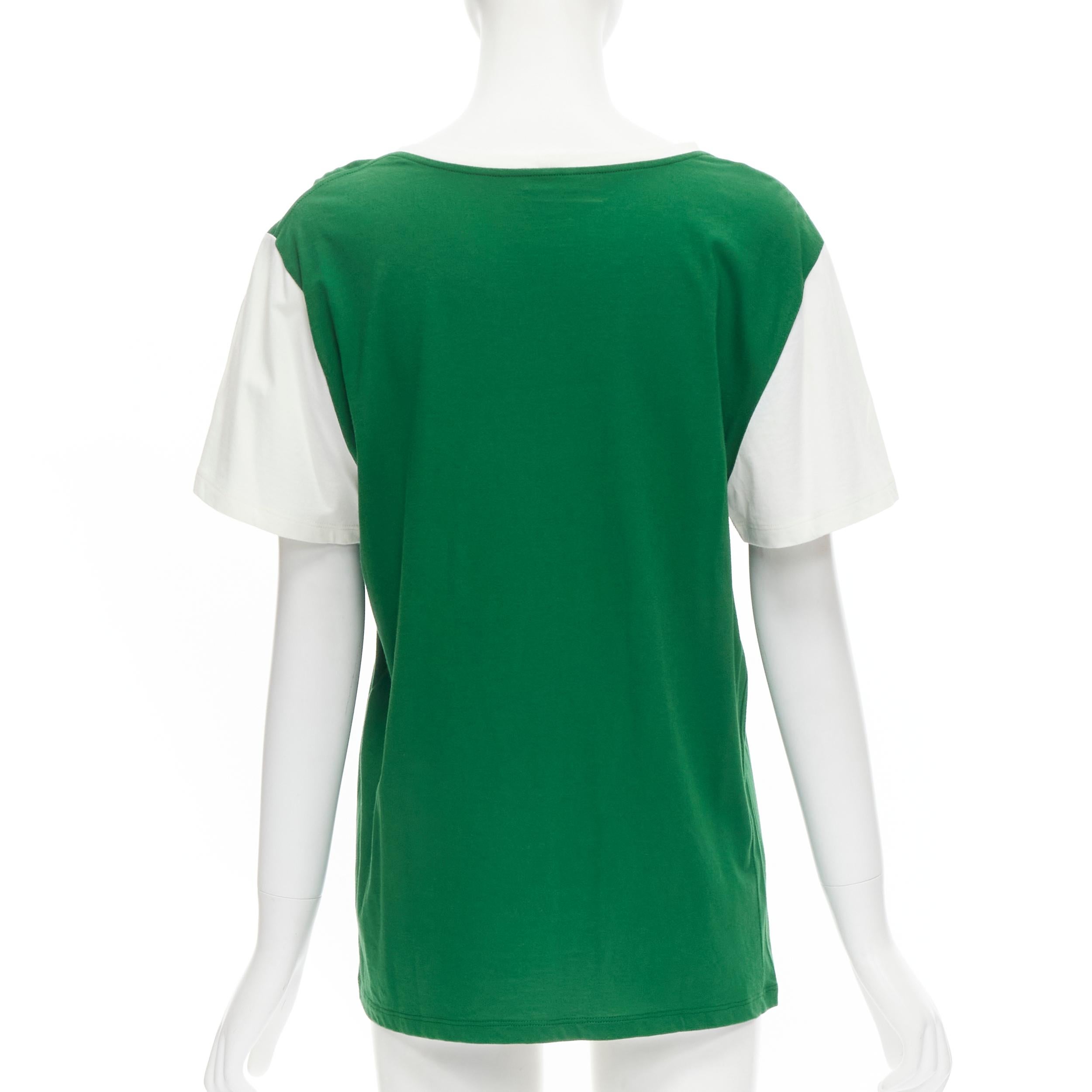 celine t shirt green