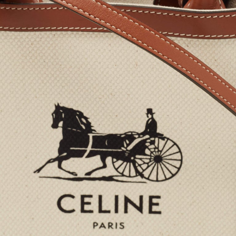 Vintage Celine Coated Canvas Sulky Bag in 2023