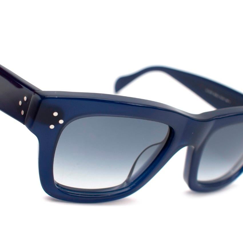 Celine Navy 41732 Wayfarer Sunglasses  1
