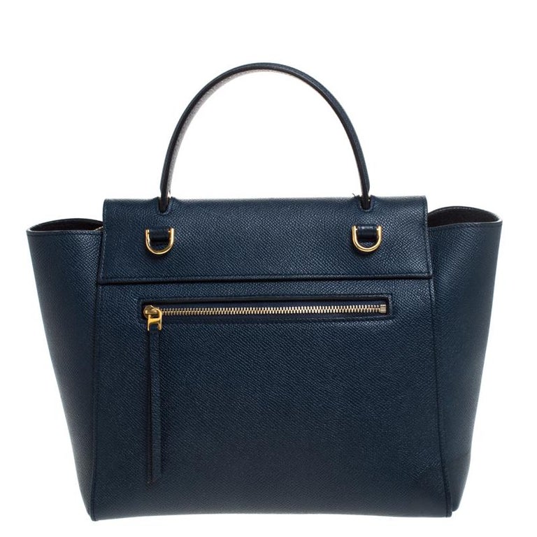 Celine Navy Blue Leather Belt Bag For Sale at 1stDibs | celine belt bag ...