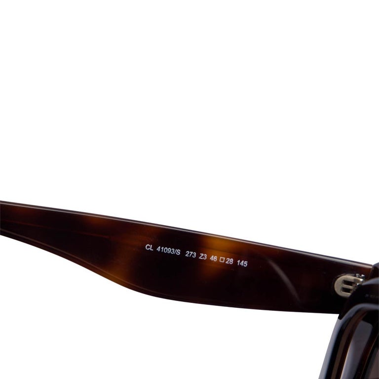 CELINE navy blue MARTA Sunglasses CL 41093/S at 1stDibs celine