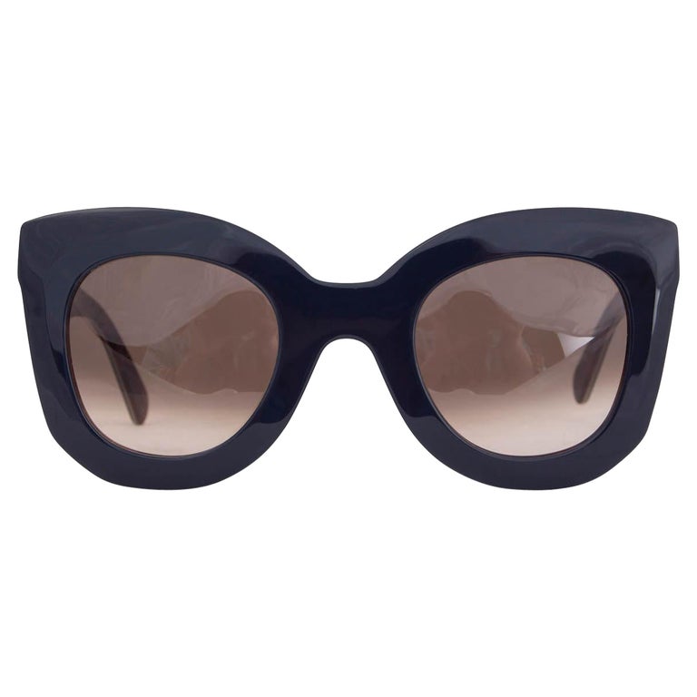 Celine baby Marta navy blue Sunglasses Celine | Accessories | Celine Baby Marta Stylish Blue  main image 4