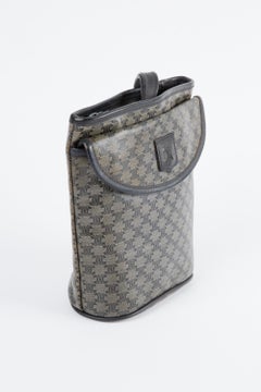 Celine Navy Triomphe Top Handle Bag