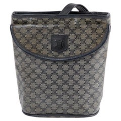 Celine Navy Triomphe Top Handle Bag