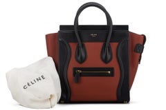 Celine New Bicolor Micro Luggage Bag