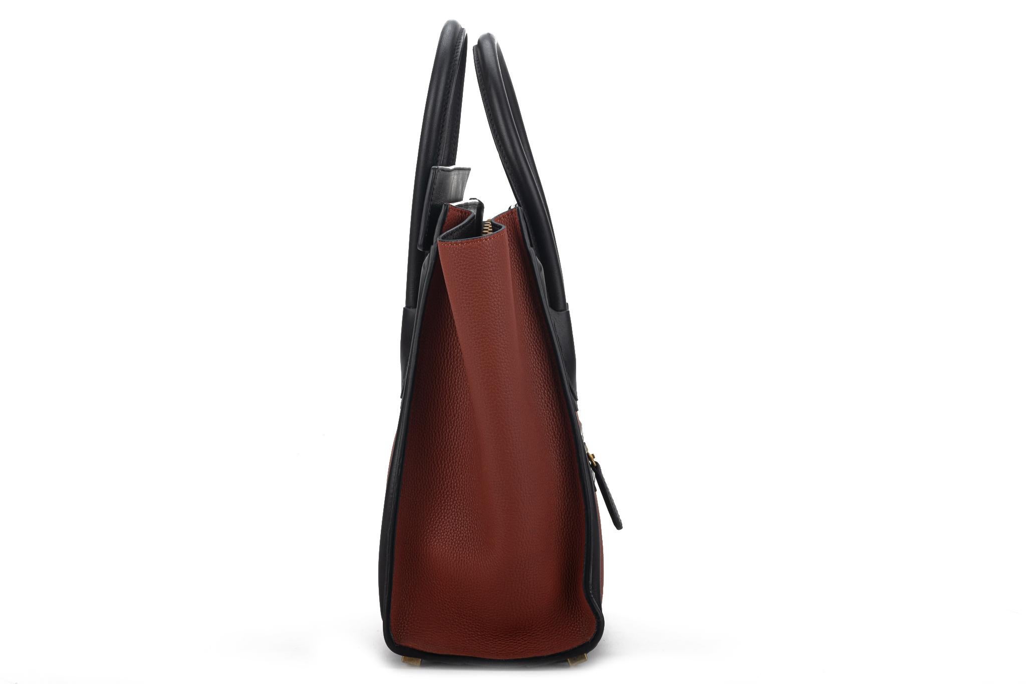 Women's Celine New Bicolor Micro Luggage Bag For Sale