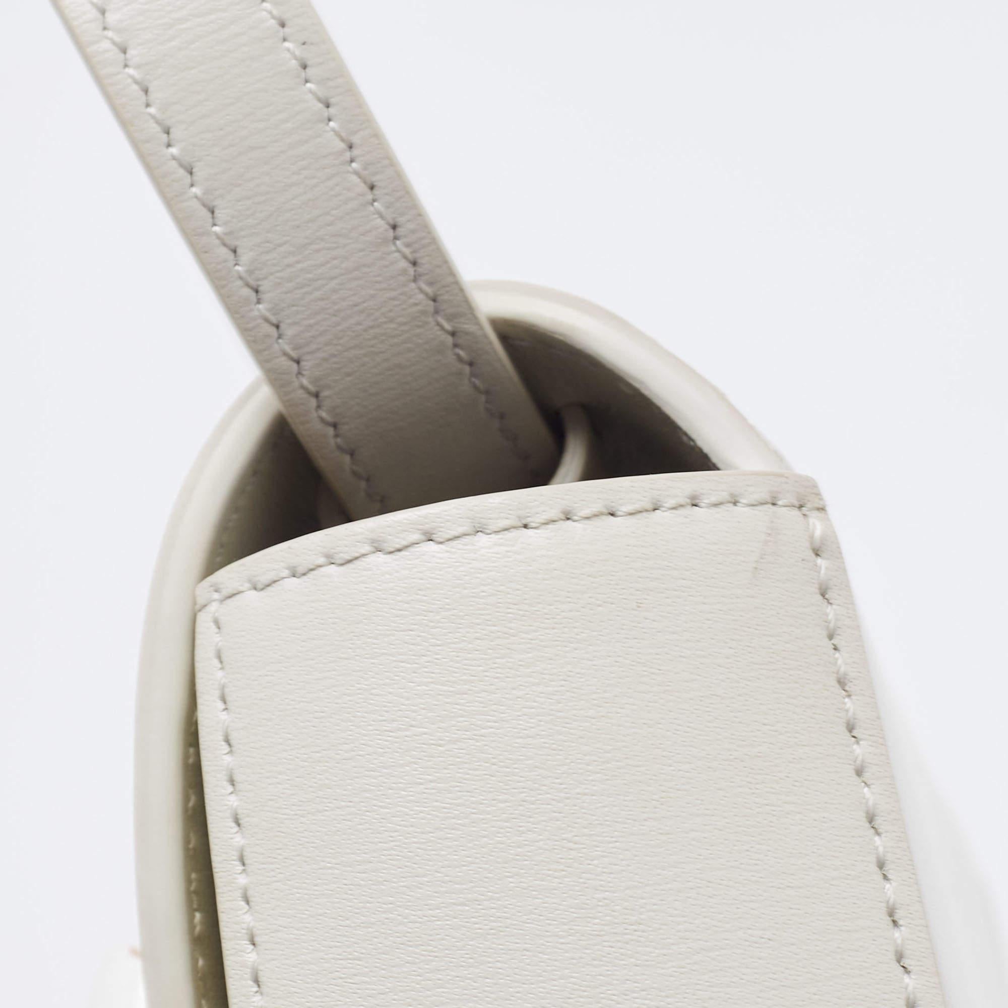 Celine Off-White Leather Mini Claude Shoulder Bag 4