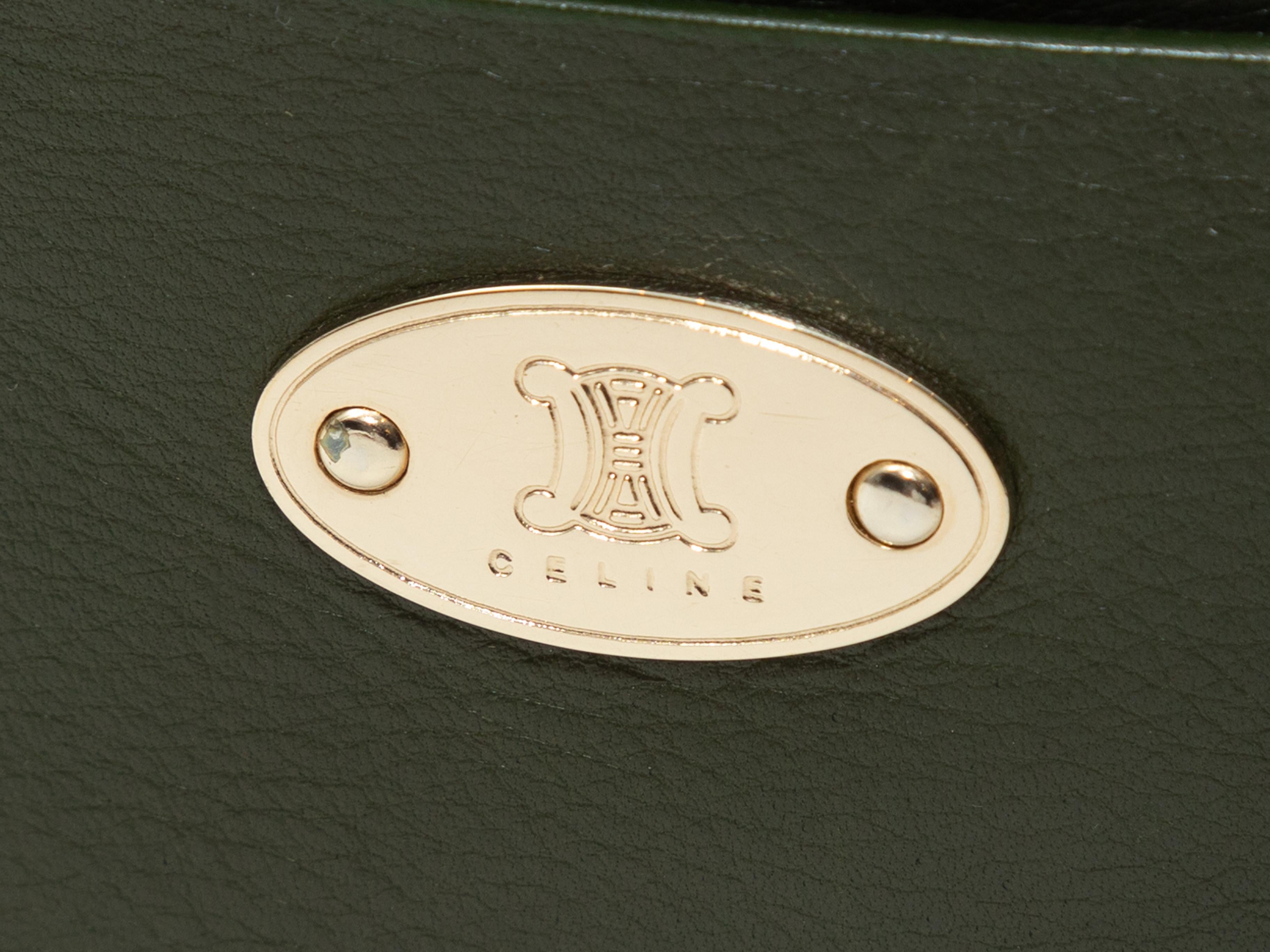 Celine Olive 2005 Boogie Handbag 4