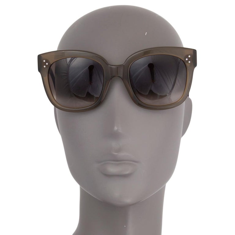 CELINE olive green NEW AUDREY Sunglasses CL 41805/S at 1stDibs | celine  41805/s, celine cl 41805/s, celine sunglasses cl 41805
