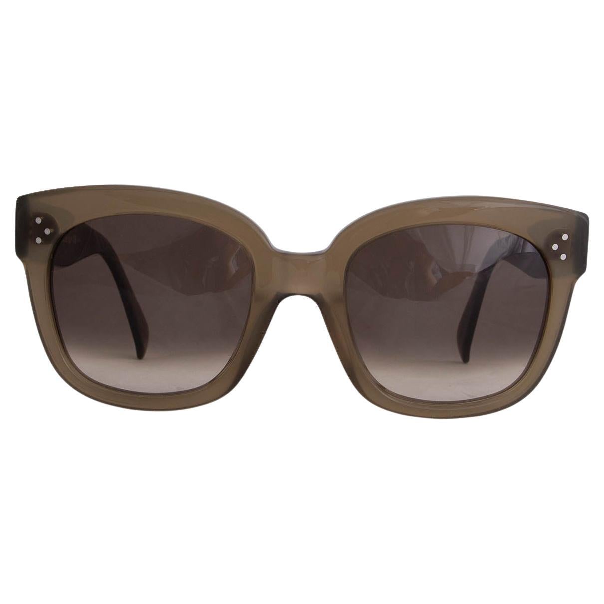 CELINE olive green NEW AUDREY Sunglasses CL 41805/S at | celine 41805/s, celine cl 41805, celine cl 41805/s