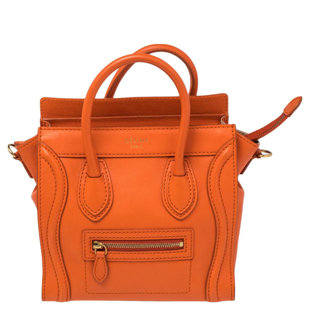 celine nano orange