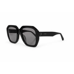 Céline, lunettes de soleil carrées oversize noires