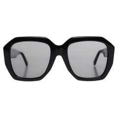 Céline, lunettes de soleil carrées oversize noires
