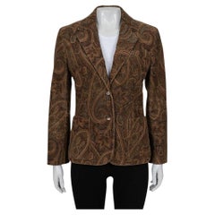 Veste ajustée imprimée Paisley de Celine - Taille IT40 (S)