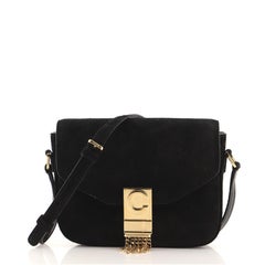 Celine Pampille C Bag Suede Small