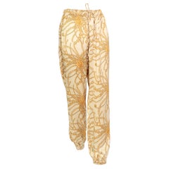Celine Paris by Hedi Slimane spring/summer 2021 satin chain print trousers