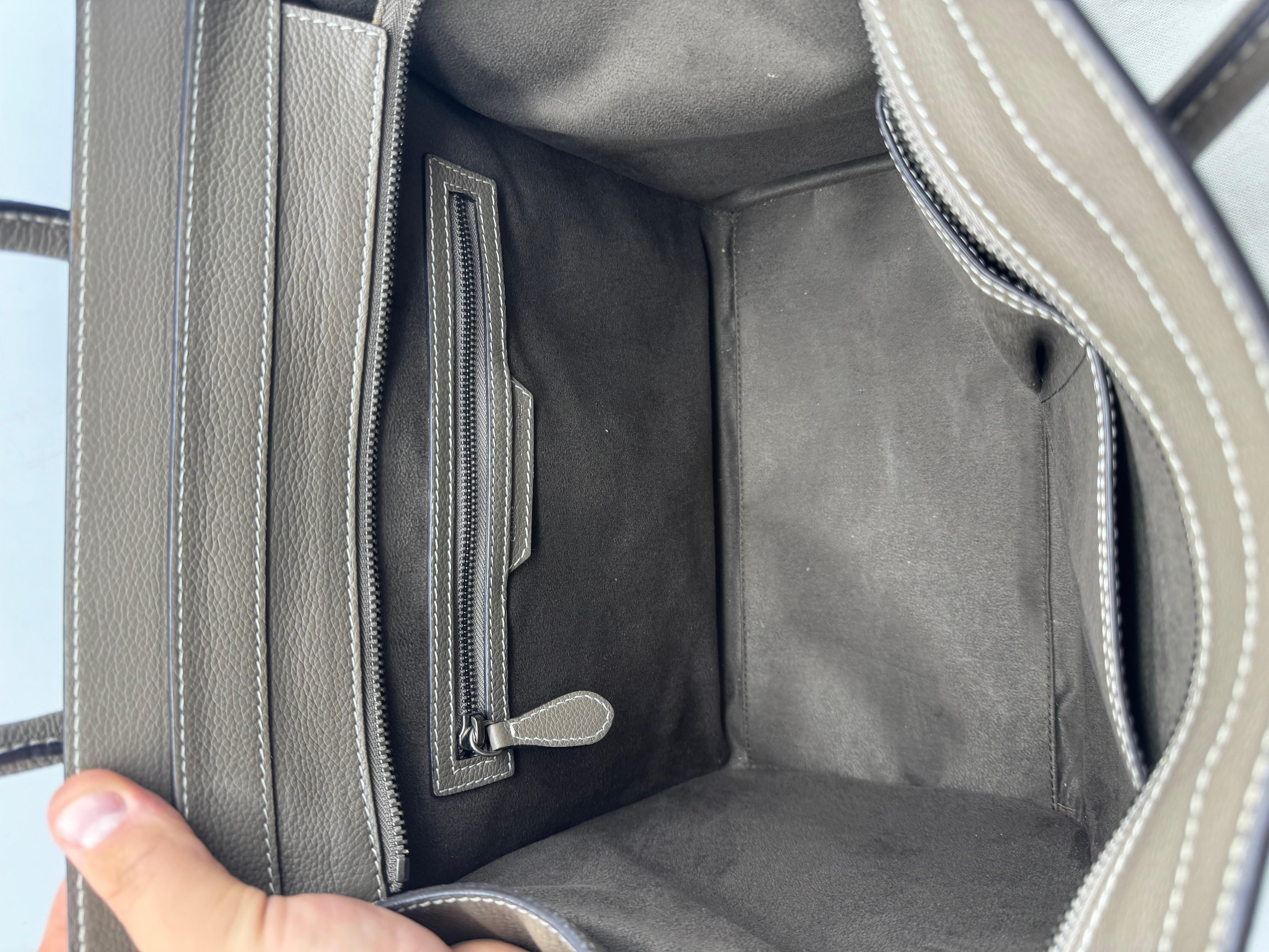 Celine Paris  Luggage Phantom Grey For Sale 6