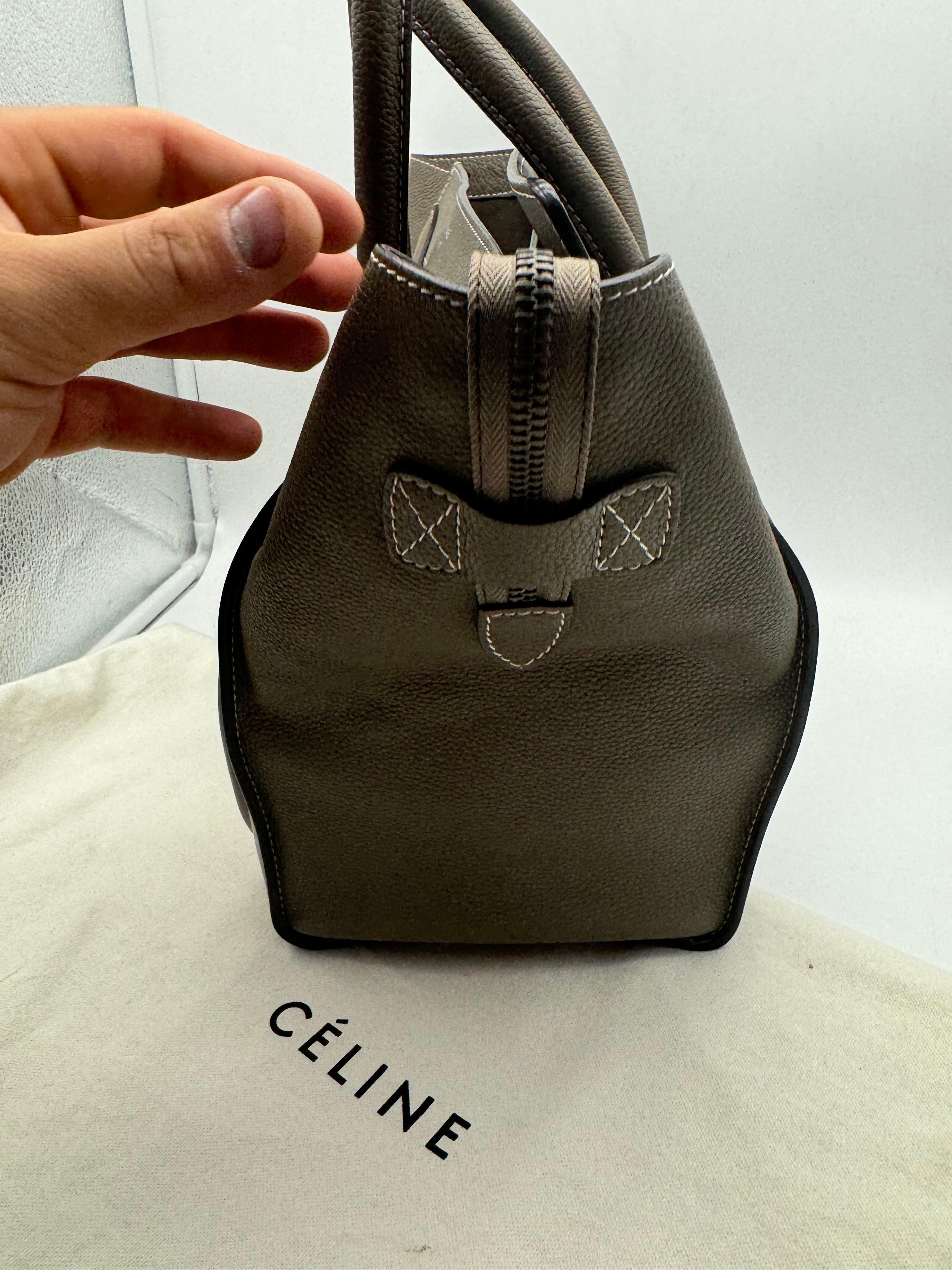 Celine Paris  Luggage Phantom Grey For Sale 9