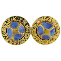 Celine Paris Vintage 1989 Clip-On Earrings