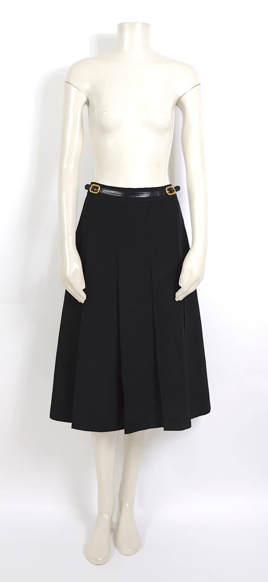 Celine Skirt Vintage - 8 For Sale on 1stDibs | celine wool skirt 