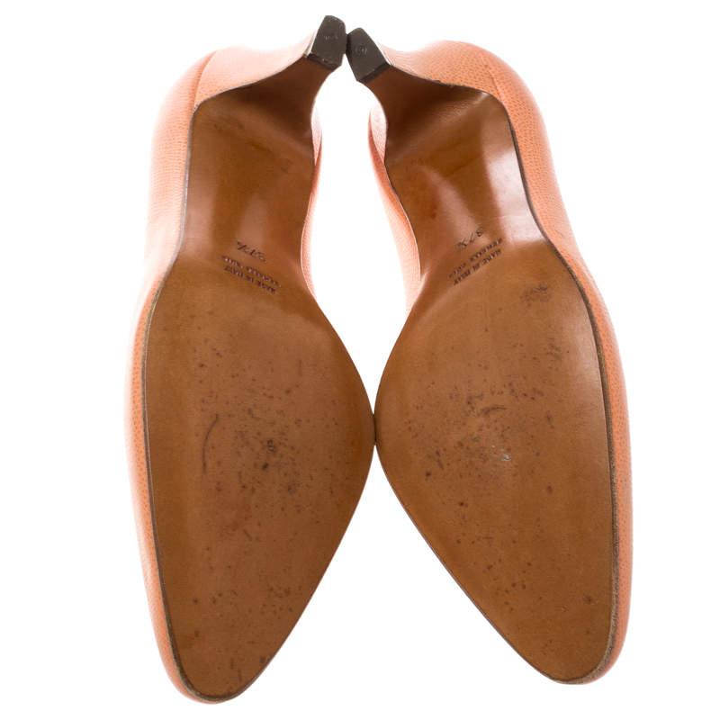 Escarpins Celine rose pêche, taille 37,5 1