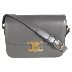 Celine Pebble Smooth Calfskin Teen Triomphe Bag