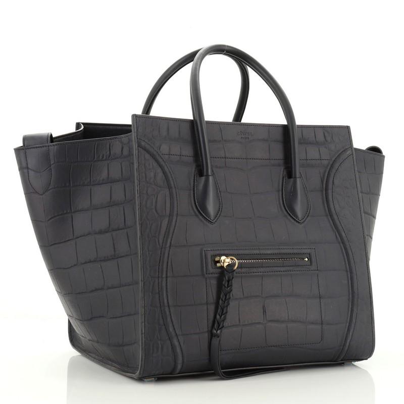 celine phantom crocodile bag