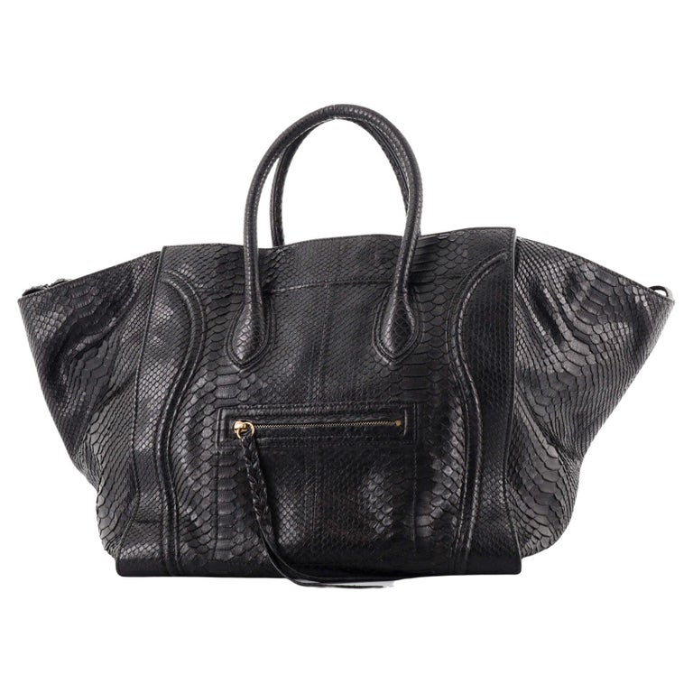 Celine Phantom Bag Python Large For Sale at 1stDibs