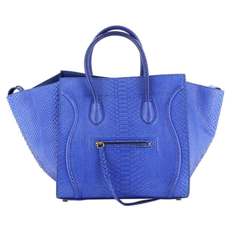 Celine Phantom Bag Python Medium at 1stDibs