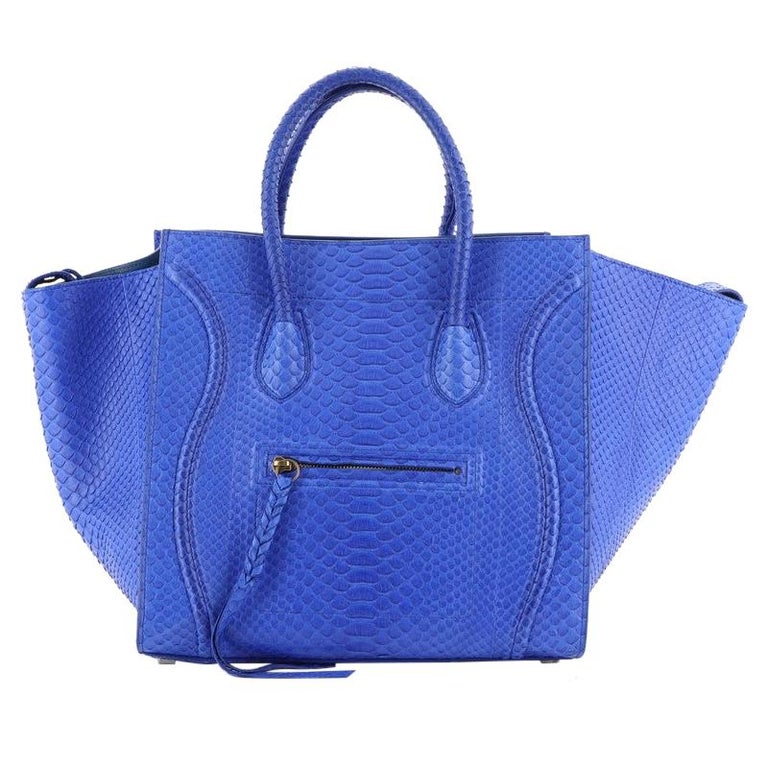 Celine Phantom Bag Python Medium at 1stDibs