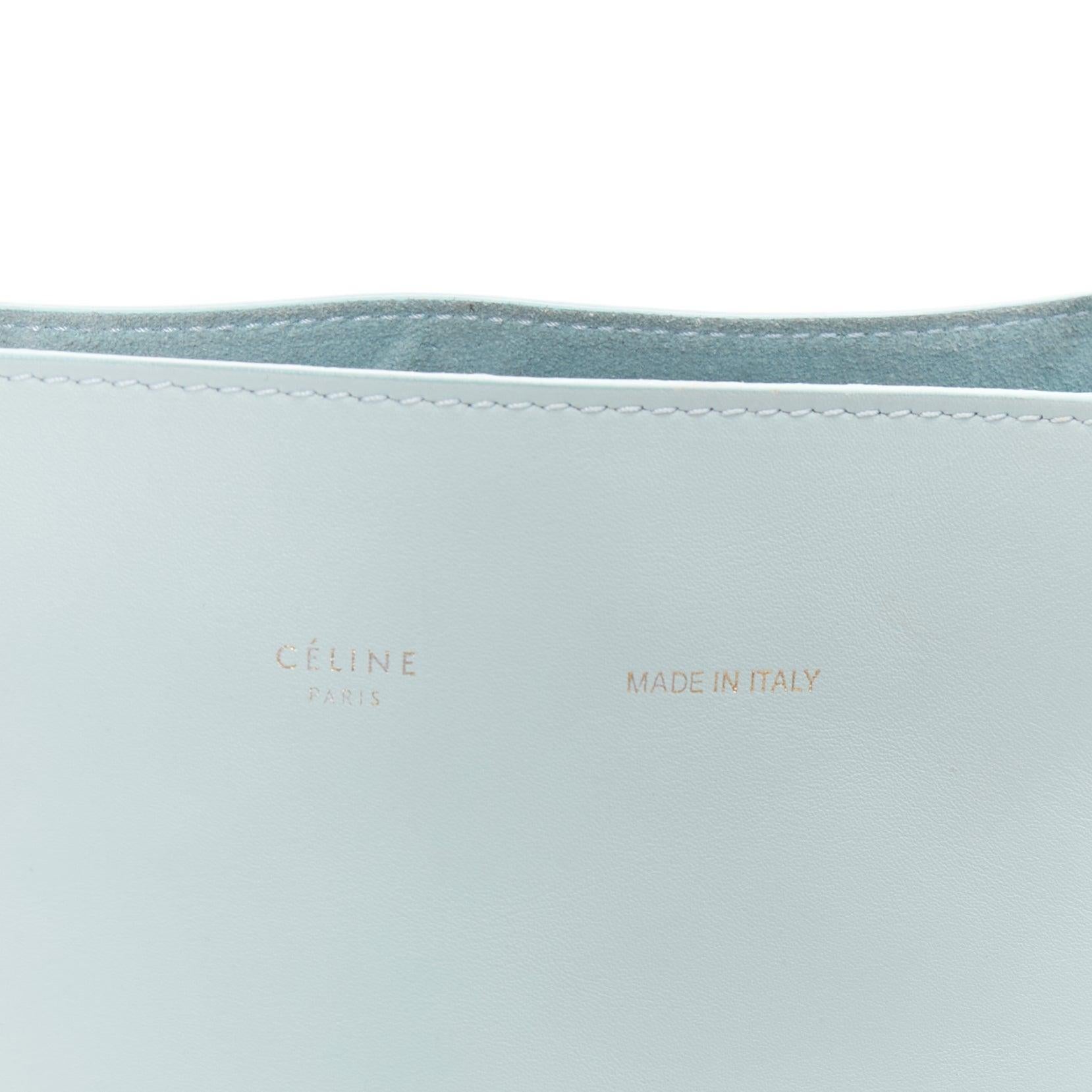 Bolso de mano CELINE Phantom Cabas azul bebé rojo bicolor horizontal en venta 3