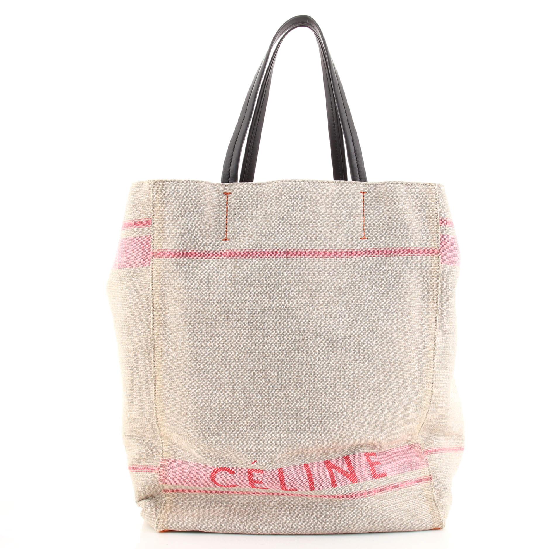 Celine Phantom Cabas Tote Canvas Medium at 1stDibs celine tote canvas celine canvas tote celine cabas canvas tote bag