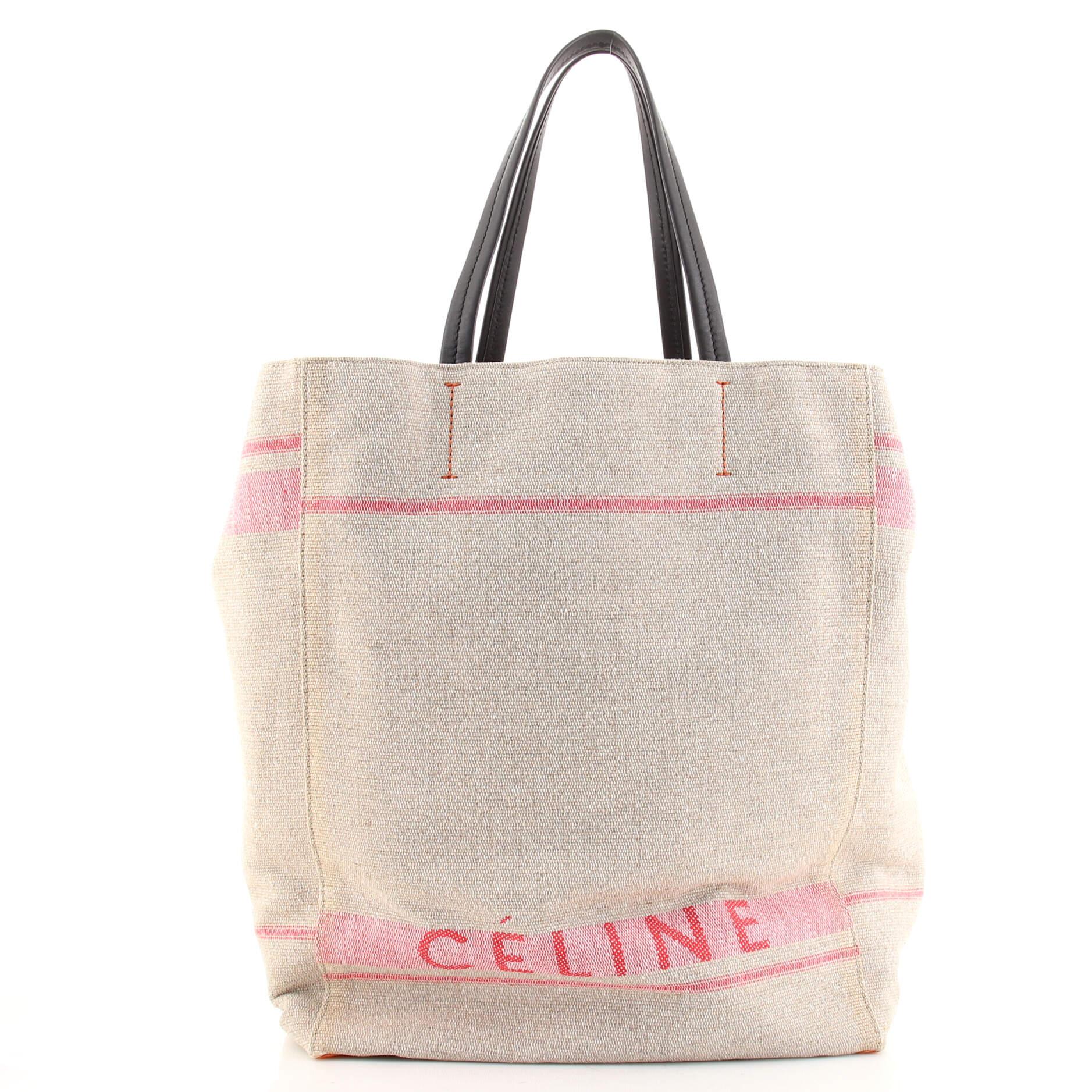 celine canvas tote