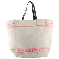 Celine Phantom Cabas Tote Canvas Medium
