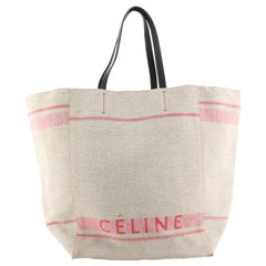 Celine Phantom Cabas Tote Canvas Medium 